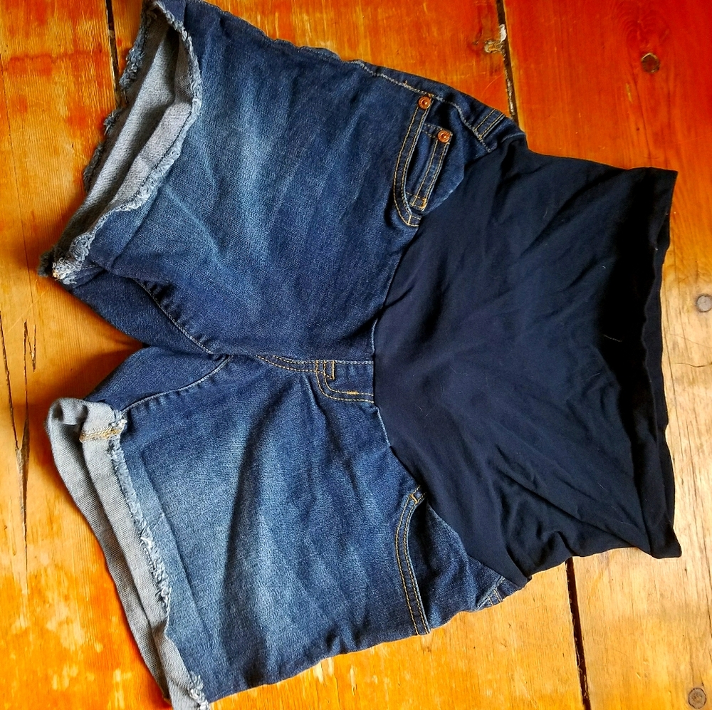 Maternity Jean shorts.